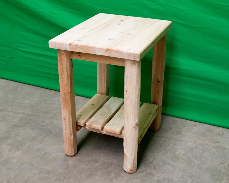 Norther White Cedar End Table