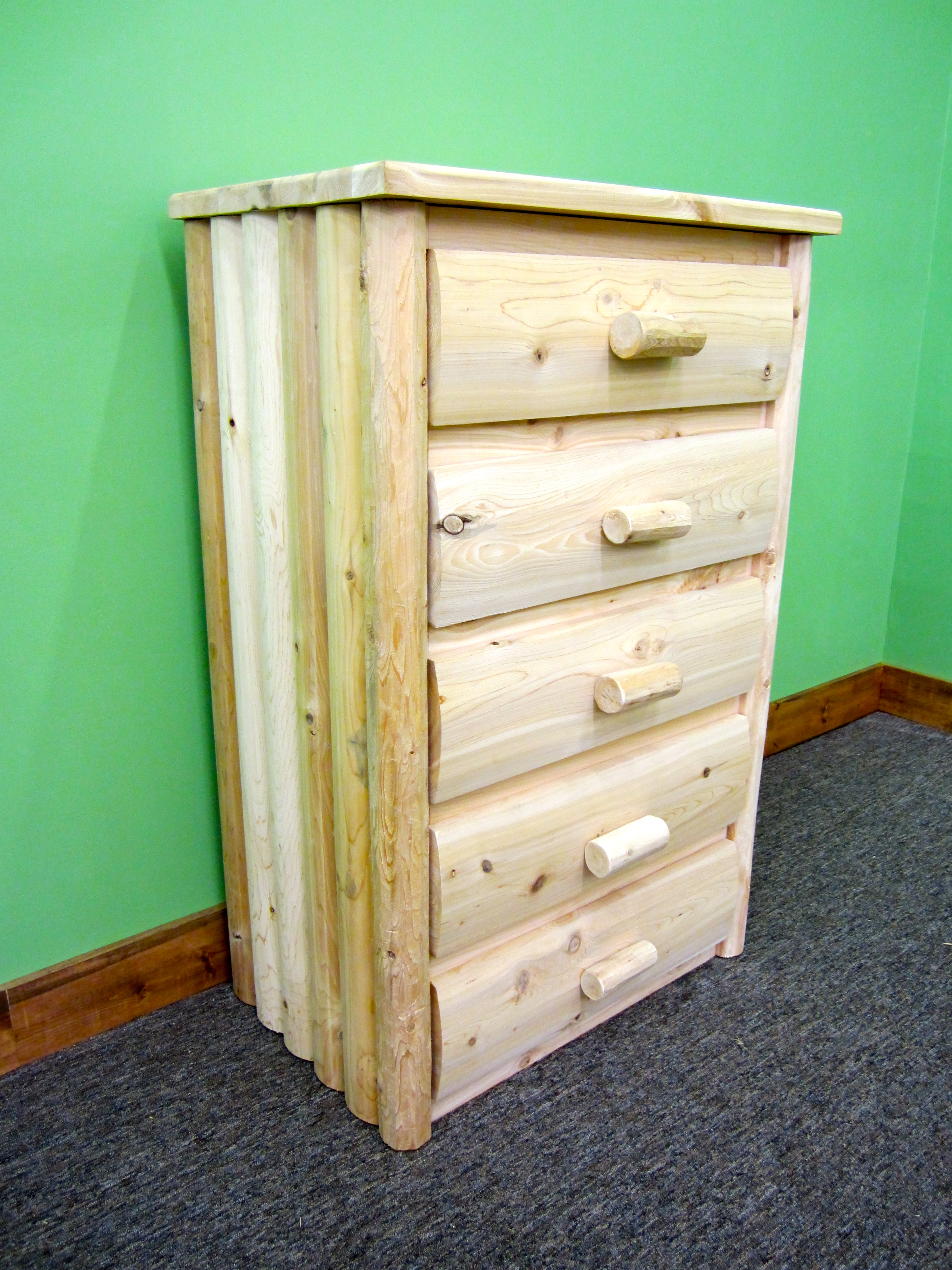 5 Drawer Log Dresser