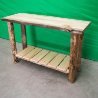 Rustic Pine Sofa Table