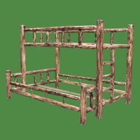 Northern Torched Cedar Bunk Bed Multisize
