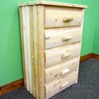 5 Drawer Log Dresser