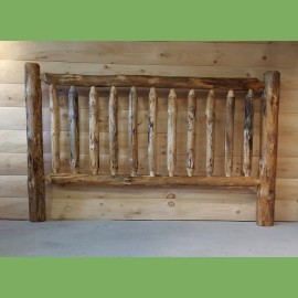 Log Furniture | Railing and Post Pine Log Railing and Post