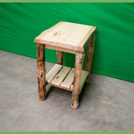 Rustic End Table