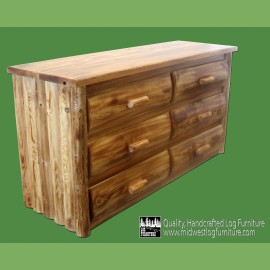 6 Drawer Log Dresser