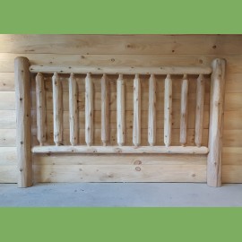 Log Furniture | Railing and Post Log Railing and Post