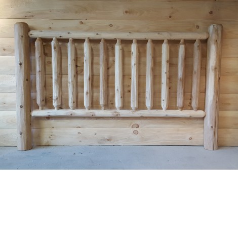 Northern White Cedar Log Railing And Post Amish Furniture Northern White Cedar Log Railing And