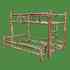 Northern Torched Cedar Bunk Bed Multisize